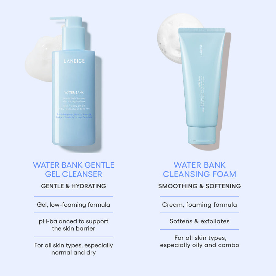 water bank gentle gel cleanser