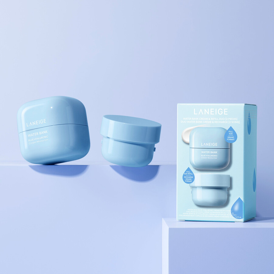 water bank cream refill duo